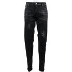 Czarne Jeansy rurki męskie dżinsowe marki D'squared2 w rozmiarze XS 