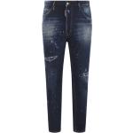 Niebieskie Jeansy rurki męskie dżinsowe marki D'squared2 w rozmiarze S 