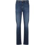 Niebieskie Jeansy rurki damskie dżinsowe marki Emporio Armani 