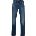 Niebieskie Jeansy biodrówki męskie rurki dżinsowe marki Frame w rozmiarze L 