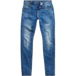 Niebieskie Proste jeansy męskie rurki dżinsowe o szerokości 28 o długości 30 marki G-Star 