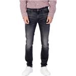 Czarne Jeansy rurki męskie rurki dżinsowe o szerokości 36 o długości 32 na jesień marki HUGO BOSS BOSS 
