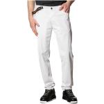 Białe Elastyczne jeansy męskie z motywem USA dżinsowe na lato marki RRD w rozmiarze L 