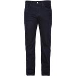 Niebieskie Proste jeansy do prania w pralce dżinsowe o szerokości 30 o długości 32 marki Schott NYC 