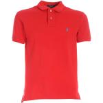 Czerwone Koszulki polo marki POLO RALPH LAUREN Big & Tall w rozmiarze XL 