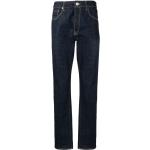 Niebieskie Proste jeansy męskie do prania w pralce Raw denim rurki dżinsowe na jesień marki KENZO w rozmiarze M japońskie 