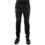 Czarne Spodnie dresowe męskie marki Emporio Armani w rozmiarze M 