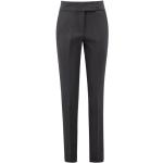 Czarne Eleganckie spodnie Super skinny fit marki FABIANA FILIPPI w rozmiarze M 