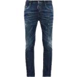 Niebieskie Jeansy rurki męskie dżinsowe marki D'squared2 w rozmiarze M 