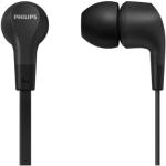 Czarne Słuchawki douszne marki Philips 