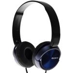 Niebieskie Słuchawki nauszne marki Sony 