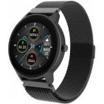 Czarne Smartwatche z funkcją powiadomień marki FOREVER Bluetooth 