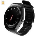 Czarne Smartwatche okrągłe marki Media-tech Bluetooth 