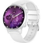 Białe Smartwatche damskie eleganckie marki Rubicon 