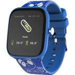 Niebieskie Smartwatche dla dzieci z funkcją powiadomień dotykowe Bluetooth 