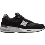 Czarne Sneakersy sznurowane męskie syntetyczne marki New Balance 991 w rozmiarze 40,5 