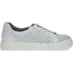 Białe Sneakersy damskie z tkaniny marki Caprice w rozmiarze 38 