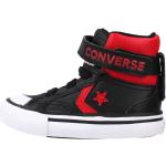 Czarne Wysokie sneakersy dla chłopców marki Converse w rozmiarze 19 