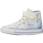 Białe Wysokie sneakersy dla dziewczynek marki Converse w rozmiarze 18 