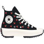 Wielokolorowe Wysokie sneakersy damskie płócienne na wiosnę marki Converse w rozmiarze 40 