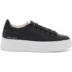 Czarne Sneakersy sznurowane damskie w stylu casual marki Crime London w rozmiarze 39 