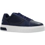 Niebieskie Sneakersy męskie w stylu casual marki Emporio Armani w rozmiarze 41,5 