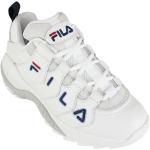 Białe Sneakersy damskie z tkaniny marki Fila w rozmiarze 40 
