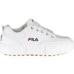 Białe Sneakersy damskie w stylu casual marki Fila w rozmiarze 40 