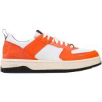 Pomarańczowe Niskie sneakersy męskie eleganckie marki HUGO BOSS BOSS w rozmiarze 43 
