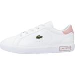Białe Sneakersy dla dziewczynek eleganckie marki Lacoste w rozmiarze 31 