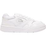 Białe Sneakersy damskie eleganckie marki Lacoste w rozmiarze 38 