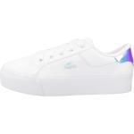 Białe Sneakersy damskie eleganckie marki Lacoste w rozmiarze 40 