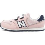 Różowe Sneakersy sznurowane dla chłopców marki New Balance w rozmiarze 30,5 