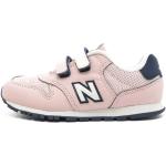 Różowe Sneakersy sznurowane dla dzieci marki New Balance w rozmiarze 23 