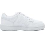 Białe Sneakersy sznurowane dla chłopców marki New Balance w rozmiarze 38 