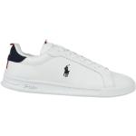Białe Sneakersy męskie haftowane marki POLO RALPH LAUREN Big & Tall w rozmiarze 40 