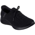 Czarne Sneakersy damskie eleganckie marki Skechers w rozmiarze 37 