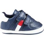 Niebieskie Sneakersy na rzepy dla dzieci marki Tommy Hilfiger w rozmiarze 19 