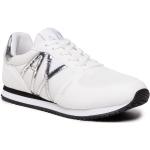 Białe Sneakersy damskie marki Armani Exchange w rozmiarze 38 