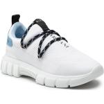 Przecenione Białe Sneakersy damskie marki Armani Exchange w rozmiarze 38 