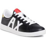 Przecenione Czarne Sneakersy męskie marki Armani Exchange w rozmiarze 44 