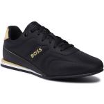 Przecenione Czarne Niskie sneakersy męskie marki HUGO BOSS BOSS w rozmiarze 42 