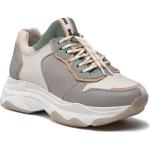 Sneakersy BRONX - 66412-Ca O.White/Sage Green/Grey 3559