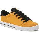 Przecenione Żółte Sneakersy sznurowane męskie skaterskie marki C1RCA w rozmiarze 41 