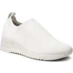 Przecenione Białe Sneakersy damskie marki Caprice w rozmiarze 39 