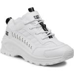 Przecenione Białe Sneakersy męskie marki Cat w rozmiarze 35 