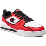Przecenione Czerwone Niskie sneakersy męskie sportowe marki Champion w rozmiarze 45 