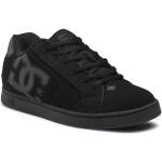 Czarne Sneakersy sznurowane męskie skaterskie ze skóry marki DC Shoes w rozmiarze 41 