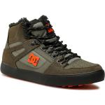 Sneakersy DC - Pure High-Top Wc Wnt ADYS400047 Dusty Olive/Orange(Doo)