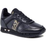 Przecenione Czarne Sneakersy damskie marki Emporio Armani w rozmiarze 40 